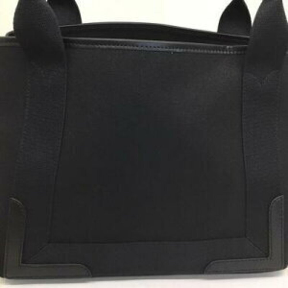 BALENCIAGA Navy Blue Cabas Tote Bag Black Clutch - Picture 6 of 9